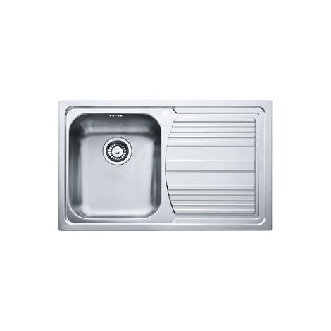 Franke LLX 611. Colore del prodotto: Acciaio inox, Numero di vasche per lavello: 1 ciotole, Dimensioni prima vasca (LxL): 340 x 400 mm. Larghezza: 790 mm, Profondità: 500 mm, Larghez... - 101.0085.772