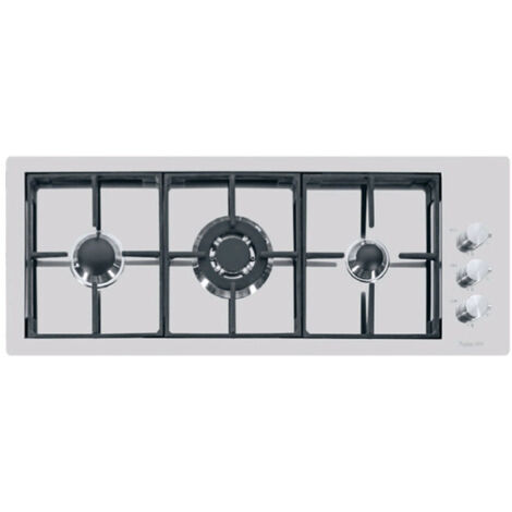 Foster S4000 Line 3F.FT. Colore del prodotto: Acciaio inox, Posizionamento dell'apparecchio: Da incasso, Tipo di piano cottura: Gas. Bruciatore piccolo: 1100 W, Bruciatore medio: 1750 W, ... - 7286032