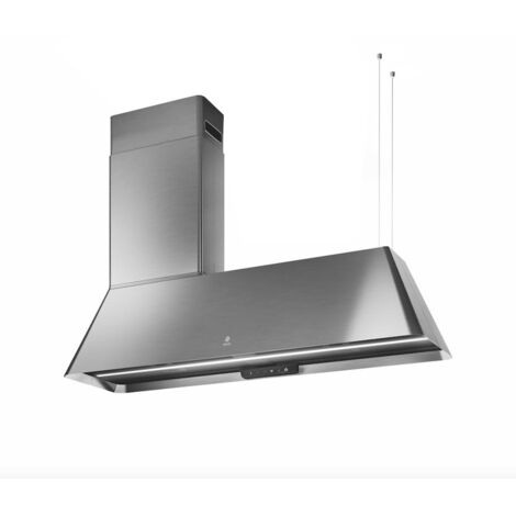 Elica Ikona Maxxi Pure IX/F/120. Potenza massima di estrazione: 600 m³/h, Tipo di estrazione: Filtrante, Classe di efficienza dinamica del fluido: A. Tipo: Sospeso, Colore del prodotto... - PRF0171196