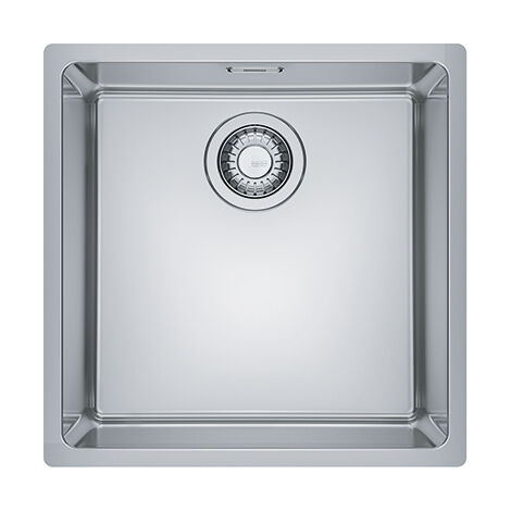 Franke Maris MRX 210-40. Tipo di lavello: Lavello ad incasso, Forma del lavandino: Quadrato, Materiale del lavandino: Acciaio inox. Larghezza: 440 mm, Profondità: 440 mm, Altezza: 18... - 127.0525.223 (1/2)