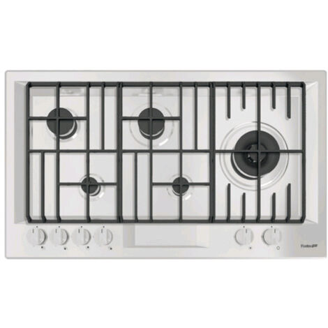 Foster FL 5F.STD. Colore del prodotto: Acciaio inox, Posizionamento dell'apparecchio: Da incasso, Tipo di piano cottura: Gas. Bruciatore piccolo: 1100 W, Bruciatore medio: 1750 W, Bruciat... - 7201032