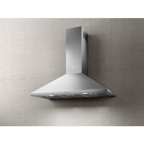 Elica TAMAYA 2.0 IX/A/60. Potenza massima di estrazione: 600 m³/h, Tipo di estrazione: Aspirante, Classe di efficienza dinamica del fluido: E. Tipo: Cappa aspirante a parete, Colore de... - PRF0176616 (1/2)