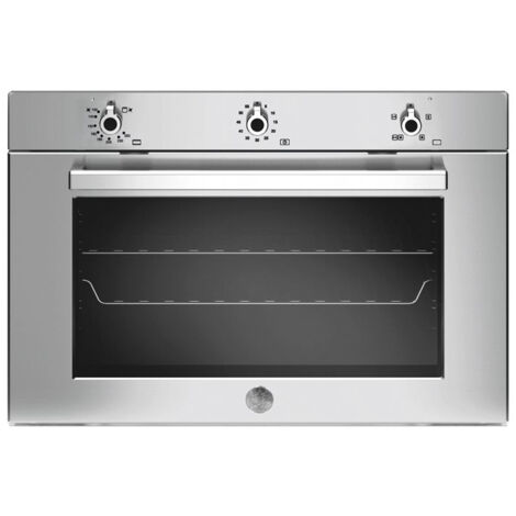 Bertazzoni F905PROGKX. Dimensione del forno: Largo, Tipo di forno: Forno a gas naturale, Capacità interna forno totale: 88 L. Posizionamento dell'apparecchio: Da incasso, Colore del prodotto: Nero,... (1/4)