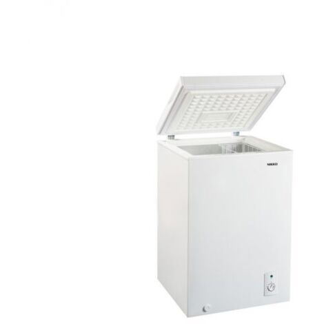 Nikkei nkco110 congelatore orizzontale 100 litri a pozzo libera installazione classe energetica f (a+) colore bianco