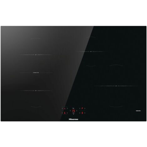 Hisense HI8421BSC piano cottura Nero Da incasso 80 cm a induzione 4 Fornelli