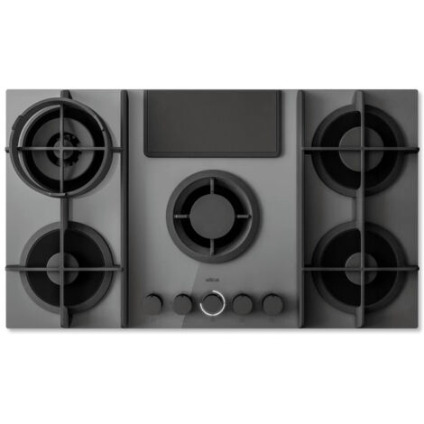 Elica NikolaTesla Flame EVO GR/A/88. Colore del prodotto: Grigio, Posizionamento dell'apparecchio: Da incasso, Dimensione della larghezza del piano cottura: 88 cm. Tipo di controllo: M... - PRF0196343