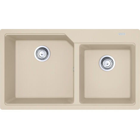 Franke Urban UBG 620-43-33. Tipo di lavello: Lavello sottopiano, Forma del lavandino: Rettangolare, Materiale del lavandino: Fragranito. Larghezza: 860 mm, Lunghezza: 500 mm, Larghez... - 114.0686.770