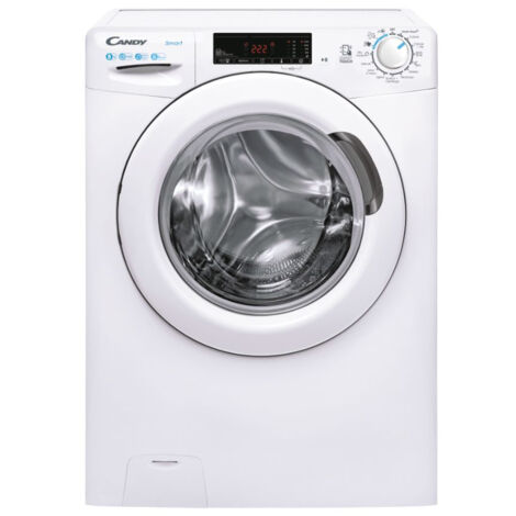 Candy Smart CSS128TW4-11 lavatrice Caricamento frontale 8 kg 1200 Giri/min Bianco