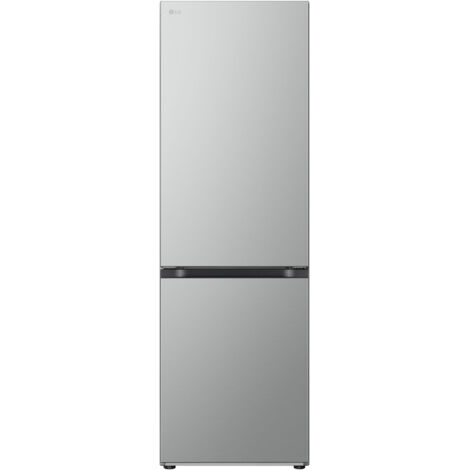 LG GBV3100CPY Frigorifero combinato, Classe C, 344L, Fresh Converter, Porte piatte, Argento. Capacità netta totale: 344 L. Cerniera porta: Destra, Tipo di display: LED. Classe climatica: T, Emissio...