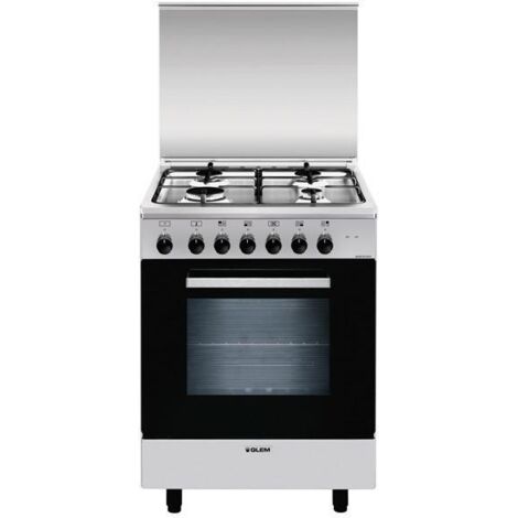Glem Gas A654MI6 cucina Elettrico Acciaio inox