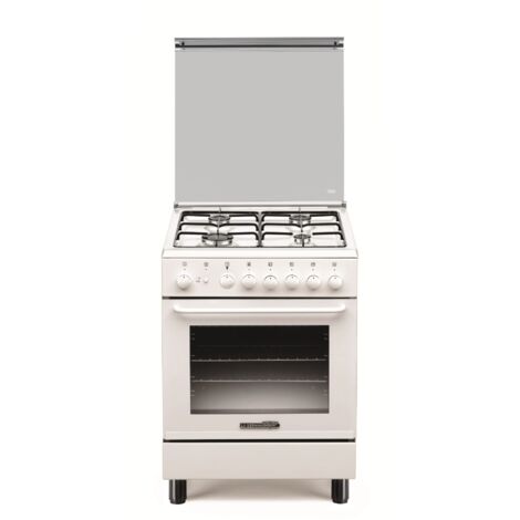 La Germania S64041WT Cucina 60x60 cm 4 fuochi forno elettrico statico Bianco classe A