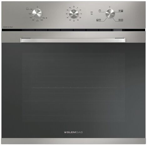 Glem Gas GFXV21IX-S2. Dimensione del forno: Media, Tipo di forno: Forno elettrico, Forno a gas naturale, Capacità interna forno totale: 63 L. Posizionamento dell'apparecchio: Da incass... - GFXV21IXS2