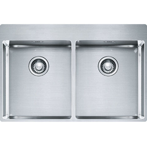 Franke BXX 220 36-36 TL. Tipo di lavello: Lavello ad incasso, Forma del lavandino: Rettangolare, Colore del prodotto: Acciaio inox. Larghezza: 770 mm, Profondità: 510 mm - BXX2203636TL - 127.0369.314