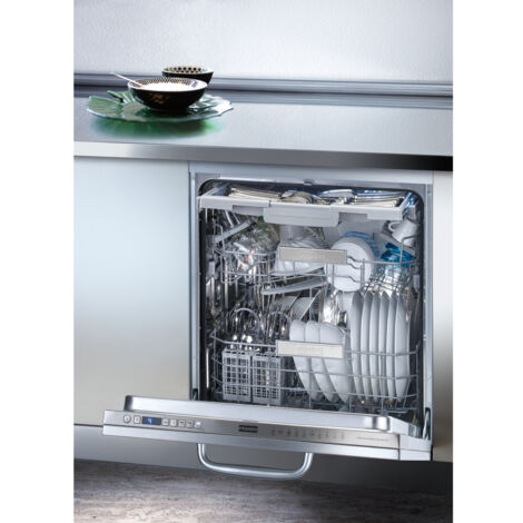 Franke FDW 614 D10P DOS LP C. Posizionamento dell'apparecchio: A scomparsa totale, Dimensione: Dimensione massima (60 cm), Tipologia compartimento posate: Cestello... - FDW614D10PDOSLPC - 117.0611.675 (1/4)
