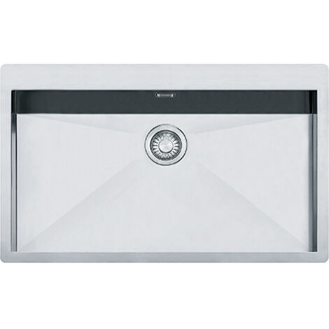 Franke PPX 210-78 TL. Tipo di lavello: Lavello ad incasso, Forma del lavandino: Rettangolare, Materiale del lavandino: Acciaio inox. Larghezza: 780 mm, Profondità: 512 mm - PPX21078TL - 127.0198.197 (1/2)