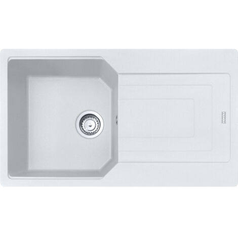 Franke Urban UBG 611-86. Tipo di lavello: Lavello ad incasso, Forma del lavandino: Rettangolare, Materiale del lavandino: Fragranito. Larghezza: 860 mm, Lunghezza: 500 mm, Profondità... - 114.0686.753