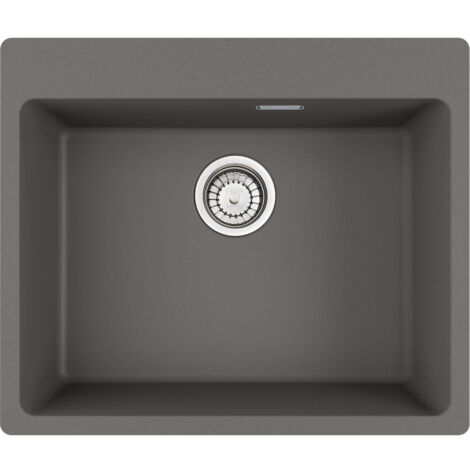 Franke Centro MRG 610-54 FTL. Tipo di lavello: Lavello montato su piano, Forma del lavandino: Rettangolare, Materiale del lavandino: Fragranito. Larghezza: 590 mm, Profondità: 500 mm... - 114.0661.702