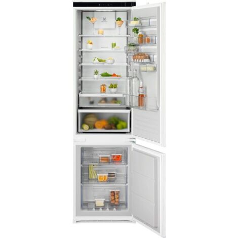 Electrolux FRIGORIFERO COMBINATO MULTIFLOW CLASSE D ENT6MD19S3. Capacità netta totale: 269 L. Cerniera porta: Destra. Classe climatica: SN-ST, Emissione acustica: 34 dB. Capacità netta frigorifero:...