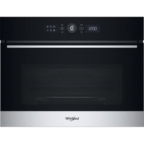 Whirlpool Microonde da incasso - WMW5WHMX. Posizionamento dell'apparecchio: Da incasso, Tipo di prodotto: Microonde combinato, Capacità interna: 40 L, Potenza Microonde: 900 W, Display incorporato,... (1/5)
