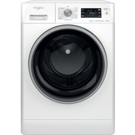 Whirlpool Lavasciuga a libera installazione - FFWDB 964489 BSV IT. Tipo di carica: Caricamento frontale, Posizionamento dell'apparecchio: Libera installazione, Col... - 869991681370 - FFWDB964489BSVIT (1/5)