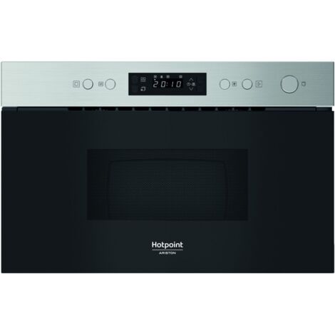 Hotpoint Ariston Microonde da incasso HAM K11O X. Posizionamento dell'apparecchio: Da incasso, Tipo di prodotto: Solo microonde, Capacità interna: 22 L, Potenza Microonde: 750 W, Display incorporat...