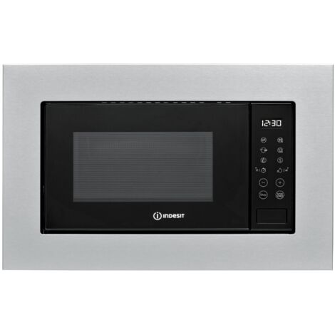 Indesit MWI 120 SX.1. Posizionamento dell'apparecchio: Da incasso, Tipo di prodotto: Solo microonde, Capacità interna: 20 L, Potenza Microonde: 800 W, Display incorporato, Tipo di cont... - MWI120SX.1