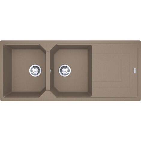 Franke Urban UBG 621-116. Tipo di lavello: Lavello sottopiano, Forma del lavandino: Rettangolare, Materiale del lavandino: Fragranito. Larghezza: 1160 mm, Lunghezza: 500 mm, Larghezz... - 114.0686.787