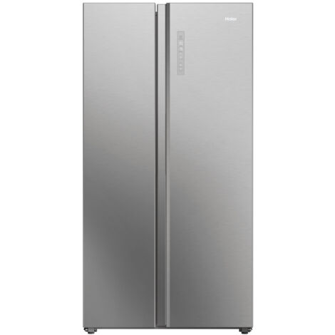 Haier HSW79F18ANMM frigorifero side-by-side Incasso/libero 611 L A Platino, Acciaio inox
