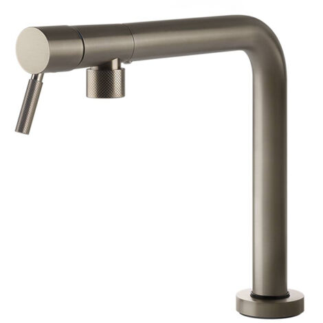 Foster Margot. Tipo di beccuccio: Standard, Colore del prodotto: Acciaio, Materiale del rubinetto: Ottone. Altezza sopra la superficie di fissaggio (max): 27,8 cm, Distanza tra for... - FOSTER 8524100 (1/2)