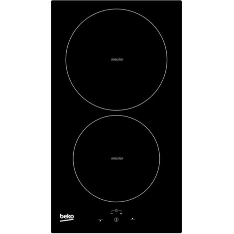Beko Piano cottura a induzione 30 cm, comandi touch, 2 zone, 9 livelli, 3,6 kW. Colore del prodotto: Nero, Posizionamento dell'apparecchio: Da incasso, Dimensione della l... - 7787087601 - HDMI32400DT