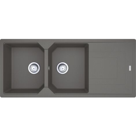 Franke Urban UBG 621-116. Tipo di lavello: Lavello sottopiano, Forma del lavandino: Rettangolare, Materiale del lavandino: Fragranito. Larghezza: 1160 mm, Lunghezza: 500 mm, Larghezz... - 114.0686.788 (1/2)