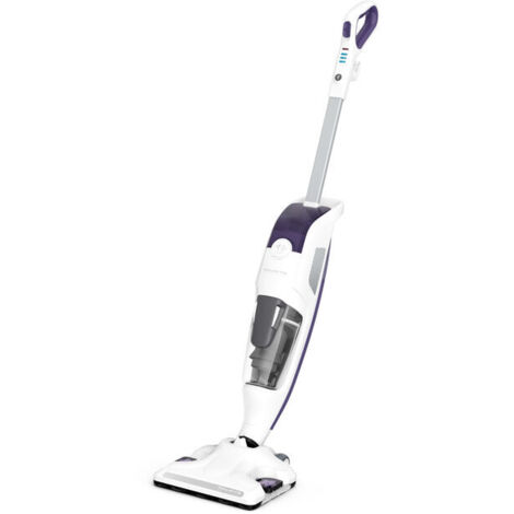Rowenta Clean and Steam Revolution RY7731WH - Pulitore a vapore scopa-multifunzione, capacita' 0,47 L, 1500 W, pressione barica efficace, autonomia 30 min, aspirazione + vapore 2‑in‑1, rumore 83 dB, B