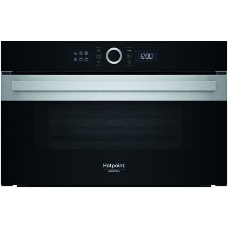 Hotpoint Ariston Microonde da incasso HAMD54MX. Posizionamento dell'apparecchio: Da incasso, Tipo di prodotto: Microonde con grill, Capacità interna: 31 L, Potenza Microonde: 1000 W, Display incorp...
