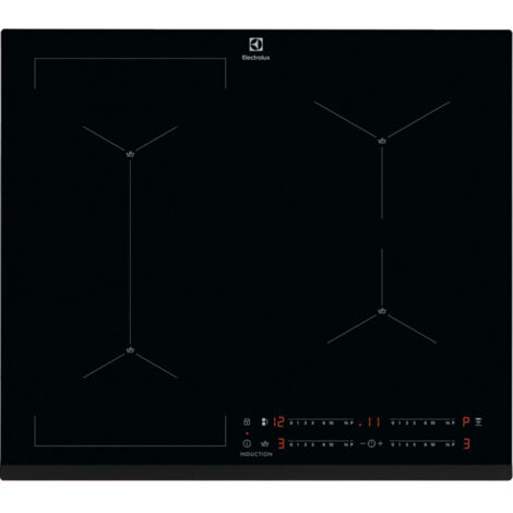 Electrolux EIS62449. Colore del prodotto: Nero, Posizionamento dell'apparecchio: Da incasso, Dimensione della larghezza del piano cottura: 60 cm. Tipo di controllo: Touch, Po... - ELECTROLUX EIS62449C (1/5)