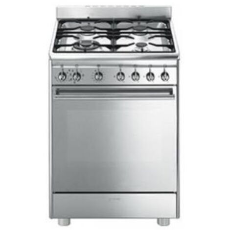 Smeg CX68MF8-2 cucina Elettrico Gas Acciaio inox A