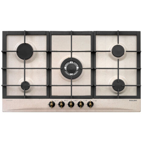 Glem Gas GT955HSA piano cottura gas Sabbia Da incasso 90 cm 5 Fornelli (1/2)