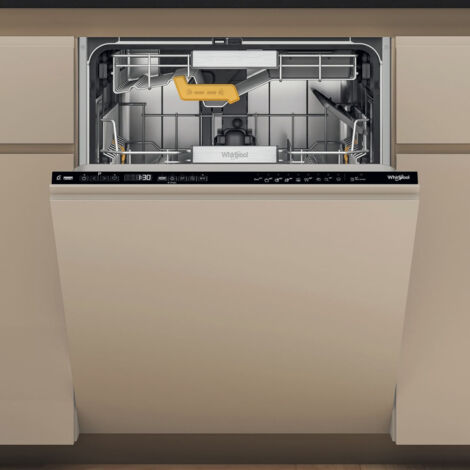 Whirlpool Lavastoviglie da incasso - WH8IA15AM6LSC0. Posizionamento dell'apparecchio: A scomparsa totale, Dimensione: Dimensione massima (60 cm), Colore pannello di controllo: Nero. Numero di coper...