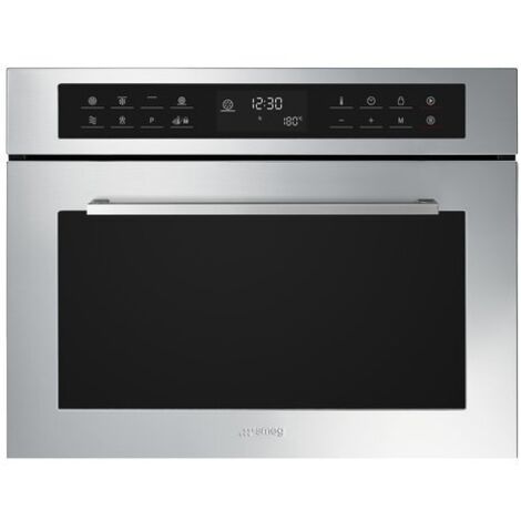 Smeg SF4400MCX1 Selezione Forno compatto combinato microonde 44 Litri cm. 60 inox