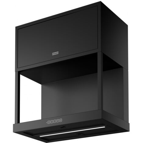 Franke FMA MODULAR F60 BK MT. Potenza massima di estrazione: 620 m³/h, Classe di efficienza dinamica del fluido: A, Classe di efficienza luminosa: A. Tipo: Cappa aspirante a parete, ... - 335.0706.646