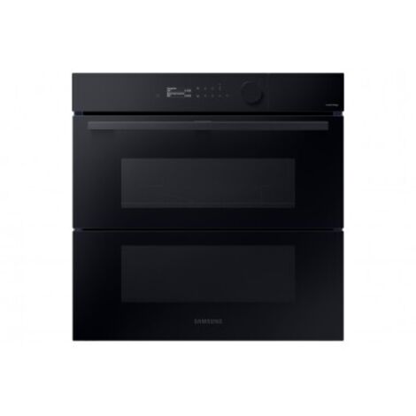 Samsung Forno a Vapore Dual Cook Flex&x2122 Steam Serie 5 76L NV7B5770WBK. Dimensione del forno: Largo, Tipo di forno: Forno elettrico, Capacità interna forno totale: 76 L. Posiz... - NV7B5770WBK/U5