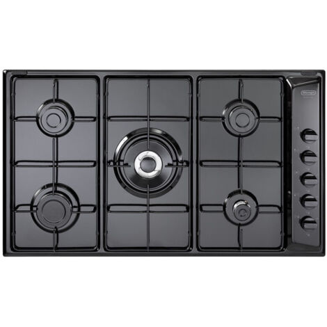 De’Longhi NL 59 DD. Colore del prodotto: Nero, Posizionamento dell'apparecchio: Da incasso, Dimensione della larghezza del piano cottura: 90 cm. Certificazione: CE. Tipo di controllo: Mano... - NL59DD (1/4)