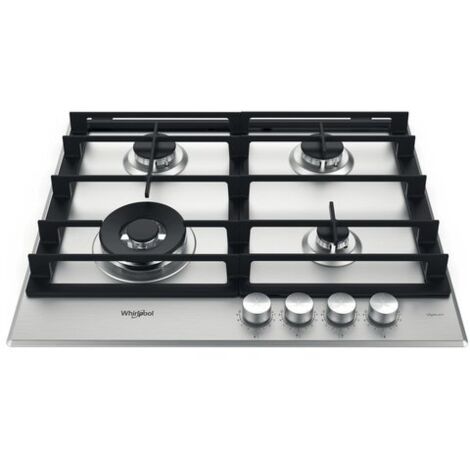 Whirlpool Piano cottura a gas - GMWL 628/IXL. Colore del prodotto: Acciaio inox, Posizionamento dell'apparecchio: Da incasso, Dimensione della larghezza del piano cottura: 59 cm. Tipo ... - GMWL628IXL (1/4)