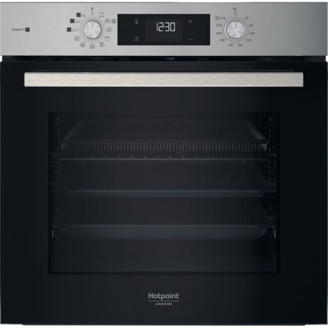 Hotpoint Ariston Forno da incasso HAO 258HSU1F X. Dimensione del forno: Media, Tipo di forno: Forno elettrico, Capacità interna forno totale: 71 L. Posizionamento dell'apparecchio: D... - HAO258HSU1FX