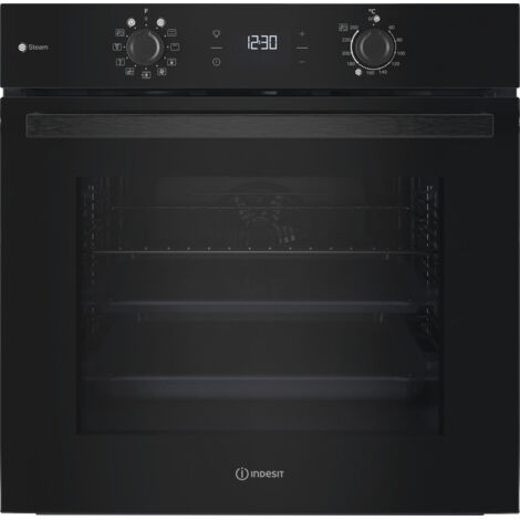 Indesit Forno da incasso IO K58HS B - IO K58HS B. Dimensione del forno: Media, Tipo di forno: Forno elettrico, Capacità interna forno totale: 71 L. Posizionamento dell'apparecchio: Da in... - IOK58HSB (1/5)
