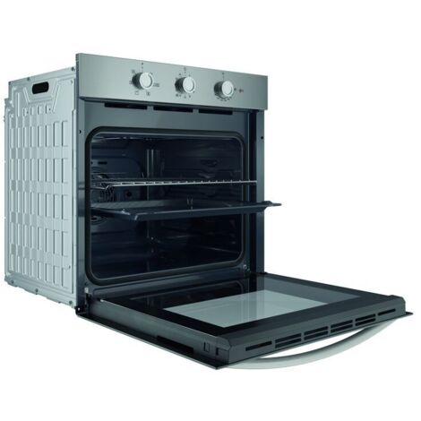 Indesit IO 2350H X Forno multifunzione inox, 6 Funzioni totali, Classe A, 66 Lt, pulizia Steam&ampClean. Dimensione del forno: Media, Tipo di forno: Forno elettrico, Capacità interna fo... - IO2350HX