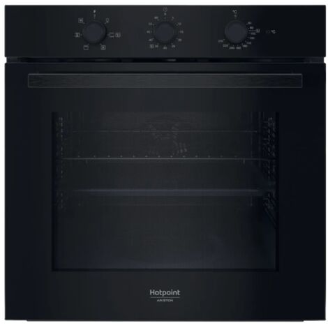 Hotpoint Ariston Forno da incasso HAO 435H B. Dimensione del forno: Media, Tipo di forno: Forno elettrico, Capacità interna forno totale: 71 L. Posizionamento dell'apparecchio: Da incass... - HAO435HB