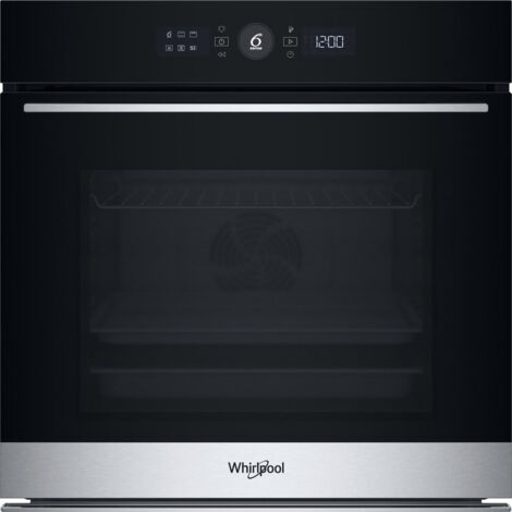 Whirlpool Forno da incasso - WOI5S8HM0SXA. Dimensione del forno: Media, Tipo di forno: Forno elettrico, Capacità interna forno totale: 73 L. Posizionamento dell'apparecchio: Da incasso, Colore del ...