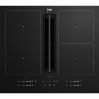 Beko HIXI 64700 UF. Colore del prodotto: Nero, Posizionamento dell'apparecchio: Da incasso, Dimensione della larghezza del piano cottura: 60 cm. Tipo di controllo: Touch, Posizione di controllo: Front
