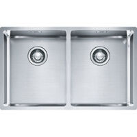 Franke 127.0370.188. Tipo di lavello: Lavello montato su piano, Forma del lavandino: Rettangolare, Materiale del lavandino: Acciaio inox. Larghezza: 740 mm, Profondità: 450 mm