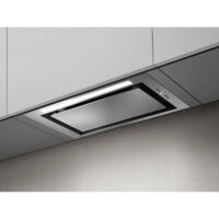 Elica PRF0157404. Potenza massima di estrazione: 650 m³/h, Tipo di estrazione: Aspirante, Emissione acustica: 65 dB. Tipo: Incassato, Colore del prodotto: Nero, Acciaio inox, Tipo di controllo: Pul...